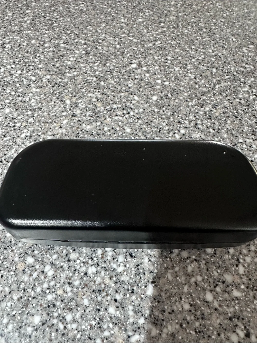 Coach Black Leather Glasses Case